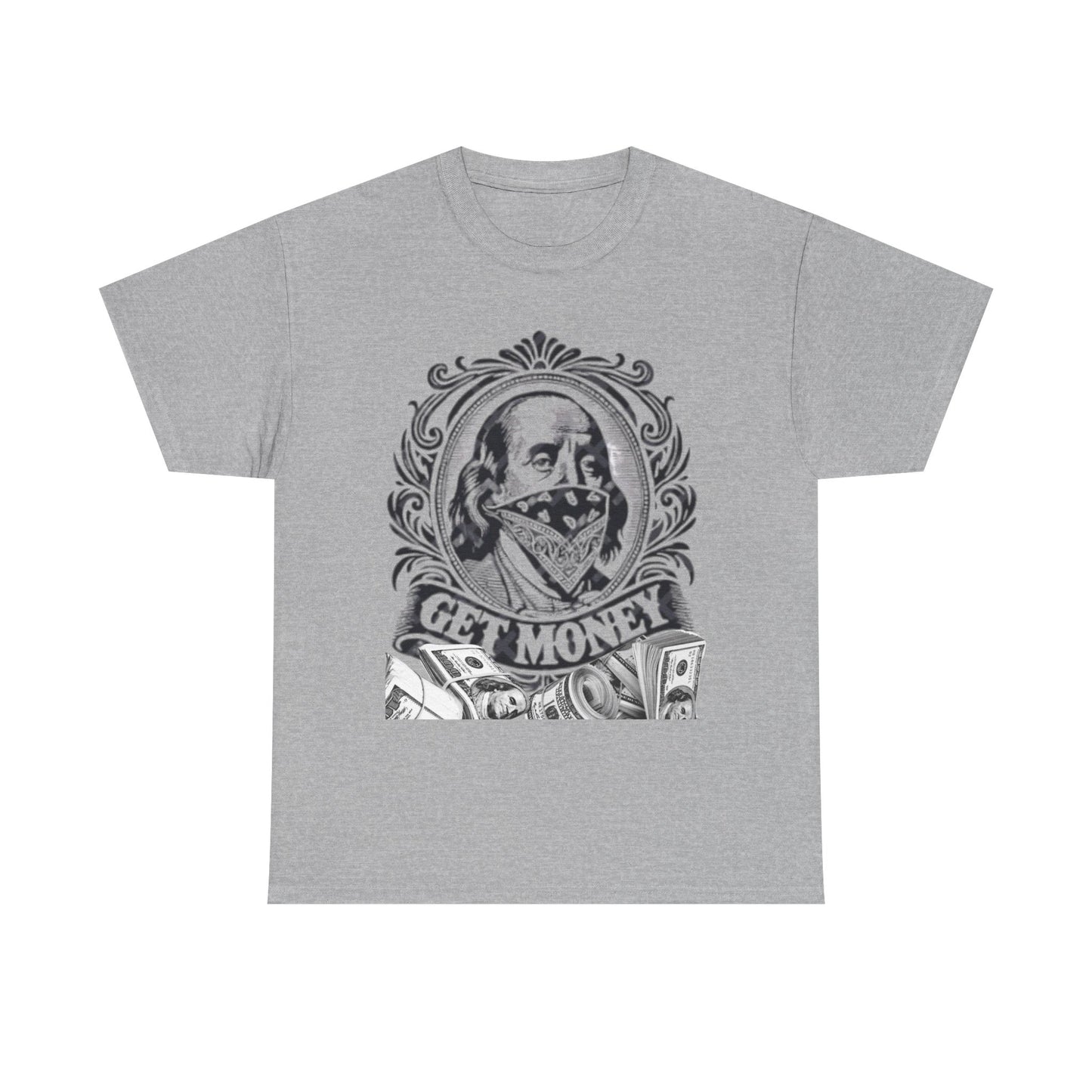 Get Money Tee — Vintage Benjamin Franklin Graphic T‑Shirt