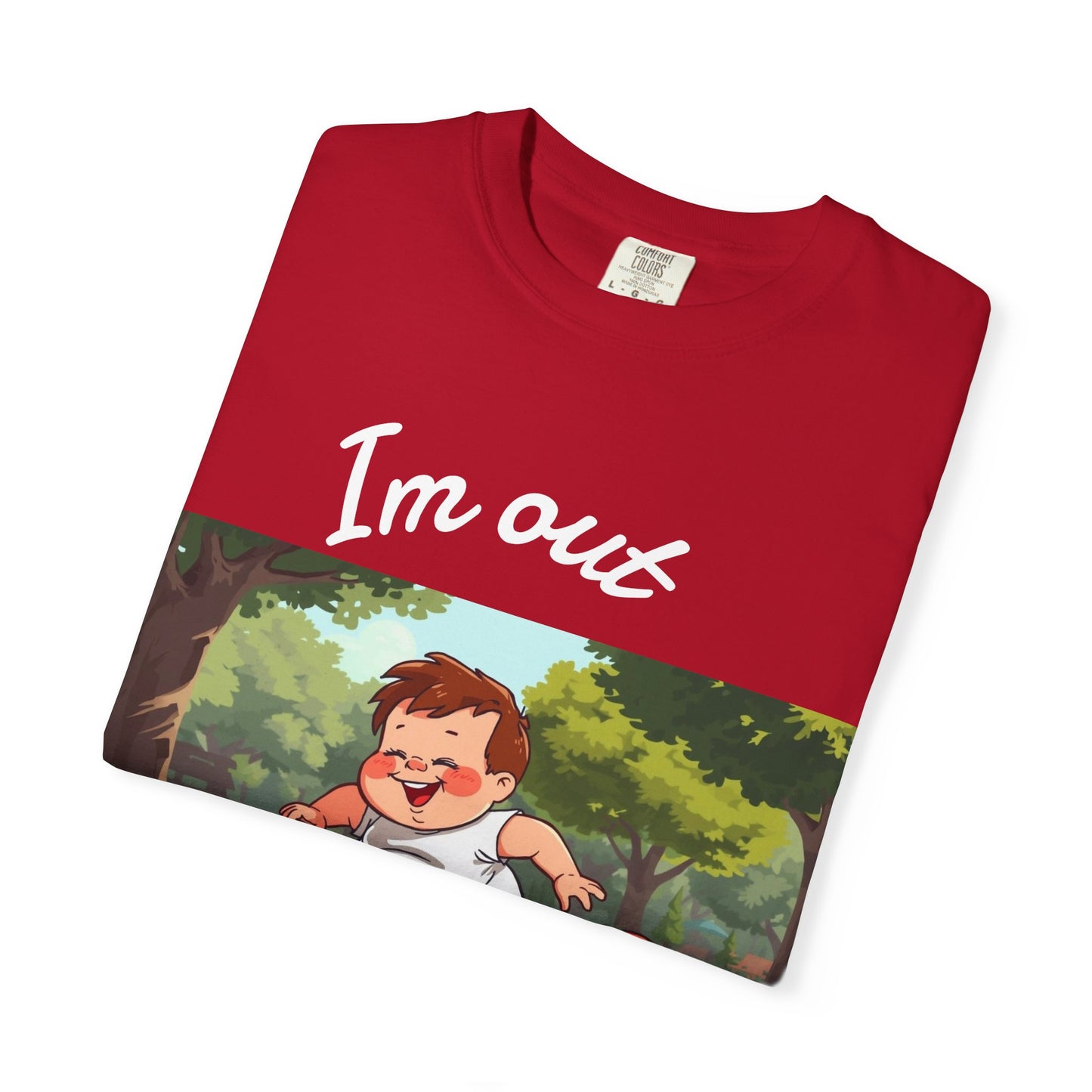 Humorous Unisex Garment-Dyed T-shirt - Fun Gift for Friends, Casual Wear, Summer BBQ, Comfy Loungewear, Birthday and Party