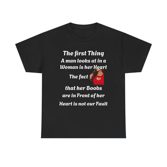 Heartfelt Humor Unisex Cotton Tee