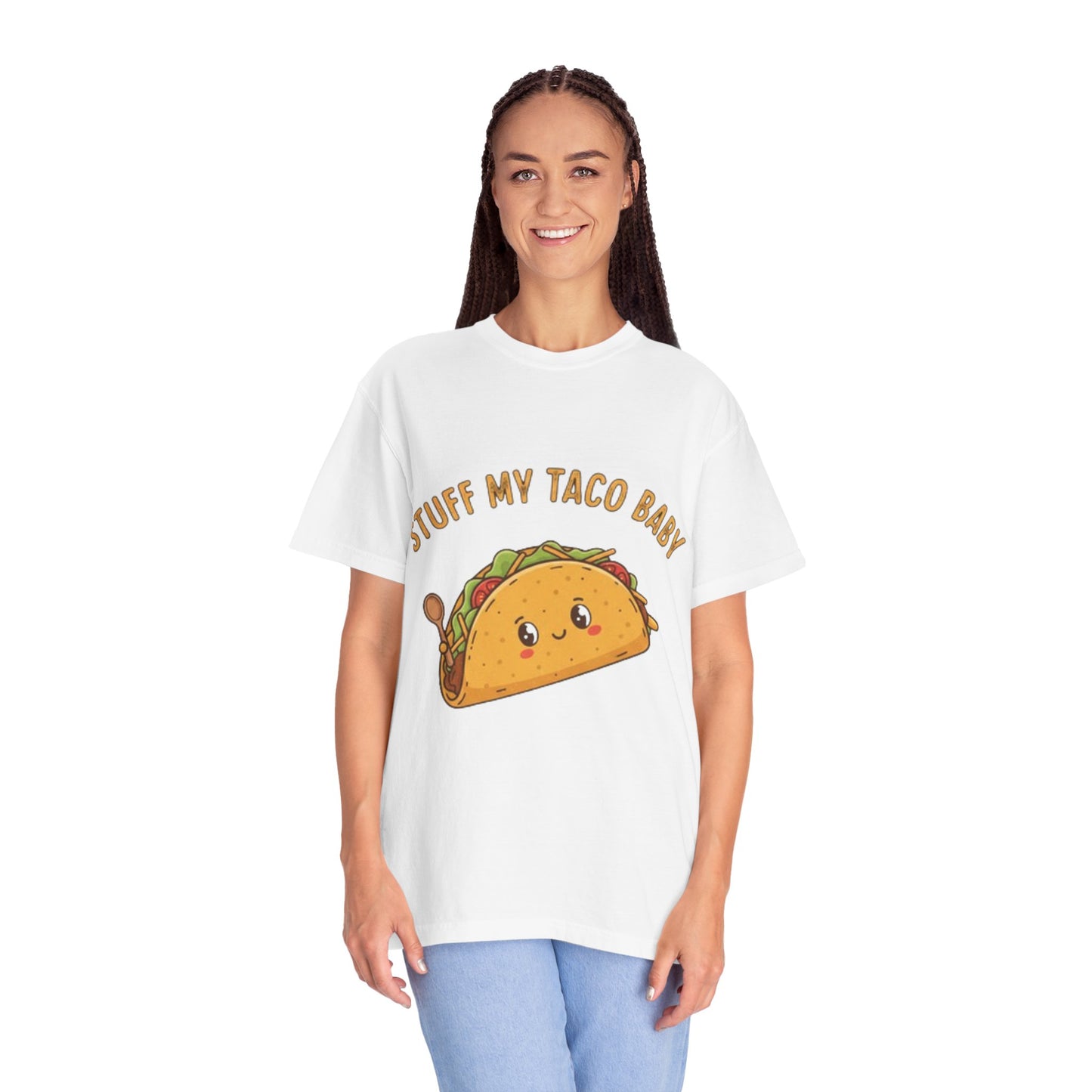 Cute Taco T-Shirt — 'Stuff My Taco Baby' / 'Pork It Good' Graphic Tee
