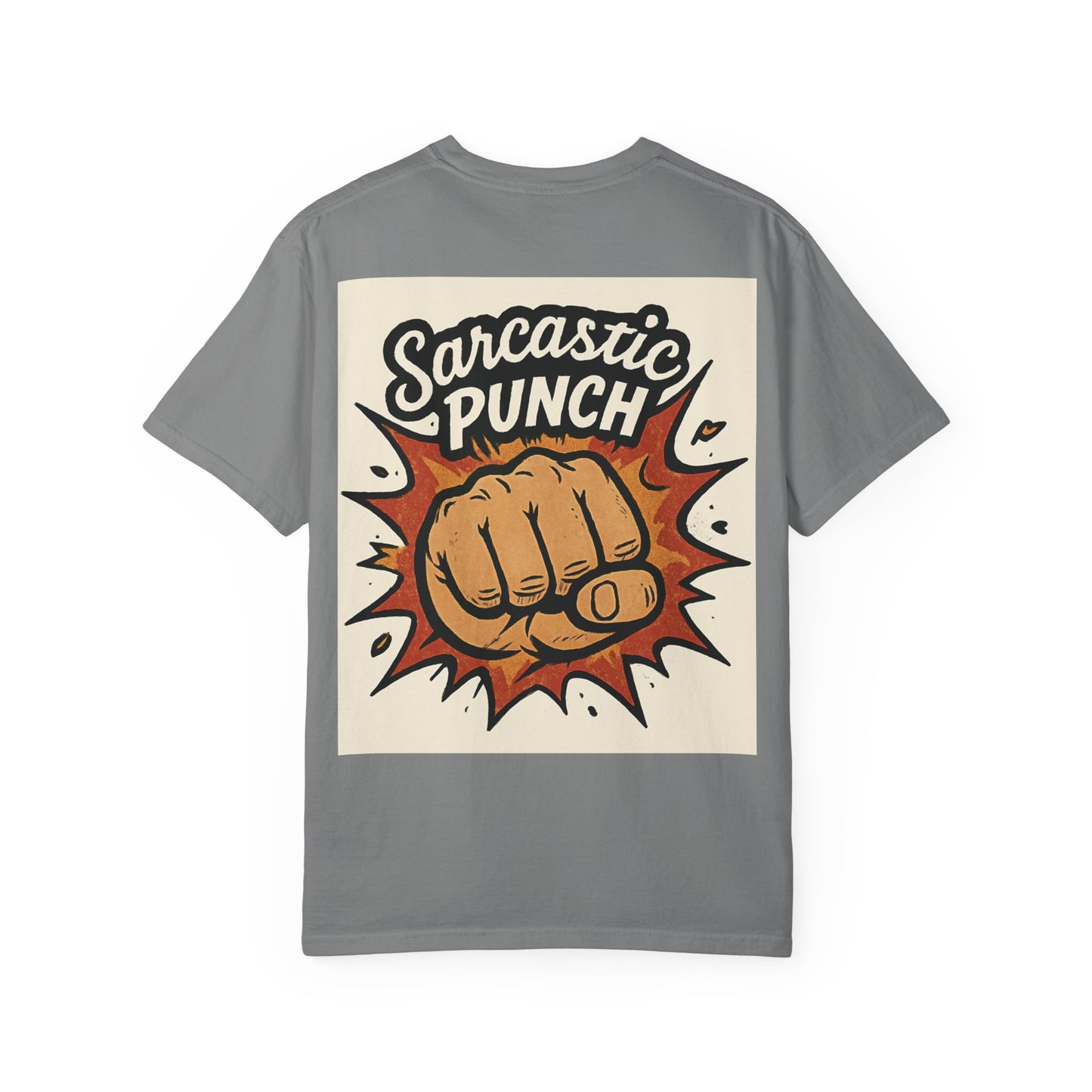 Sarcastic Punch T-Shirt - Humor Tee, Gift for Sarcasm Lovers, Unisex Apparel, Funny Graphic Top, Casual Wear