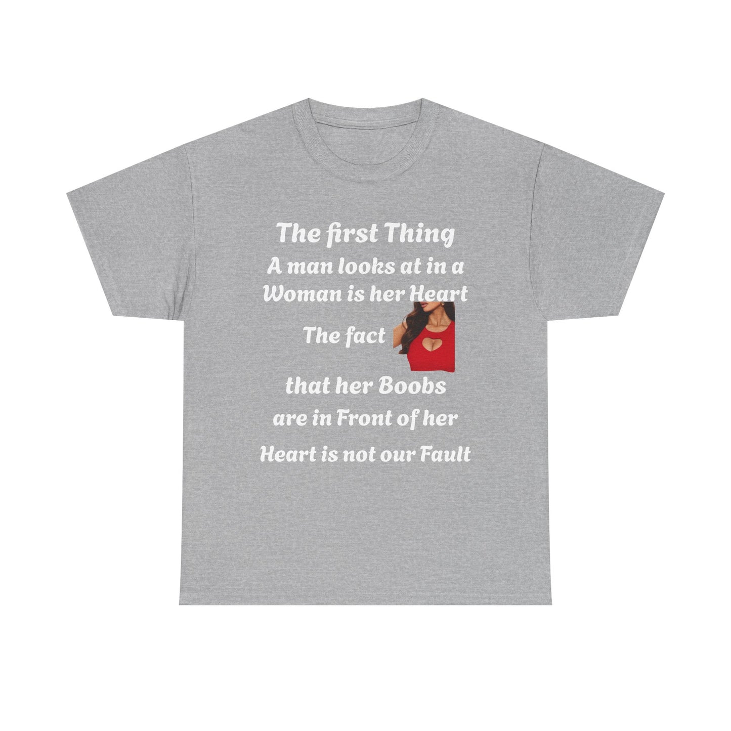 Heartfelt Humor Unisex Cotton Tee
