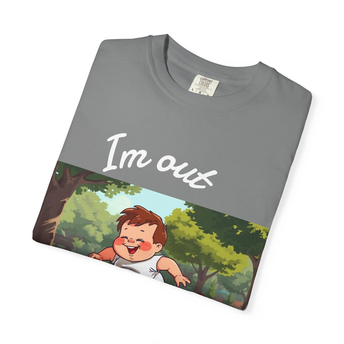 Humorous Unisex Garment-Dyed T-shirt - Fun Gift for Friends, Casual Wear, Summer BBQ, Comfy Loungewear, Birthday and Party