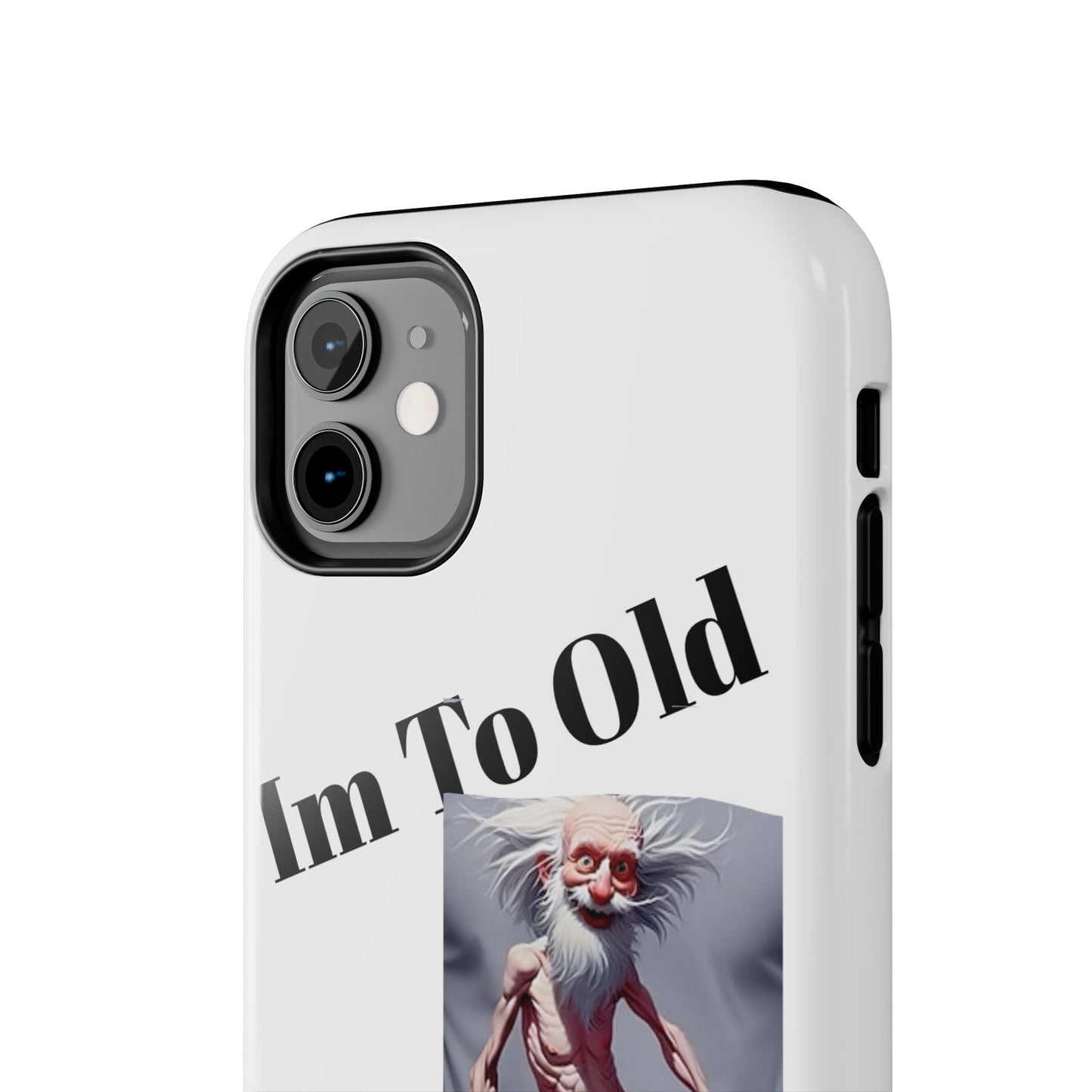 Humorous Tough Phone Cases, Quirky Phone Accessories, Gifts for Seniors, Fun Tech Gadgets, Unique Dad Gifts, Phone Protection
