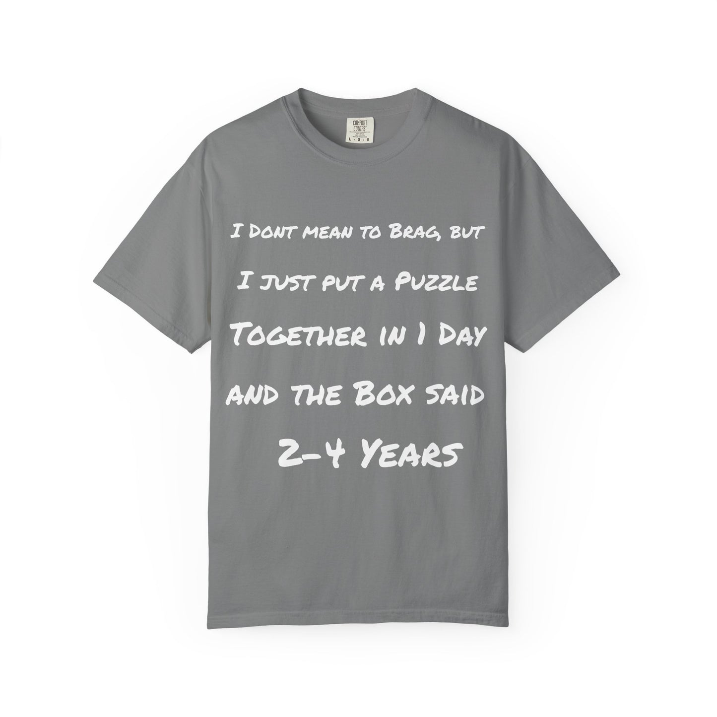 Funny Puzzle Lover T-Shirt, Perfect Gift for Gamers, Unisex Humor Tee, Birthday Gift, Casual Wear