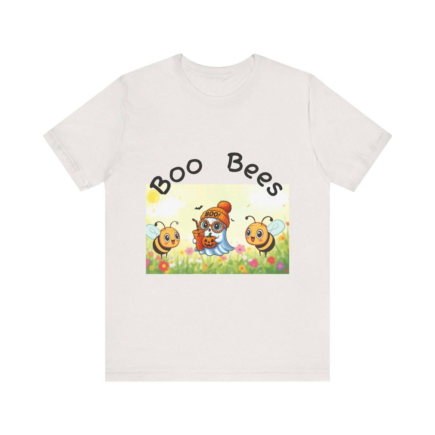 Cute Boo Bees Graphic Tee for Bee Lovers, Funny Bees Shirt, Unisex Summer T-Shirt, Gift for Nature Enthusiasts, Pollinator Awareness