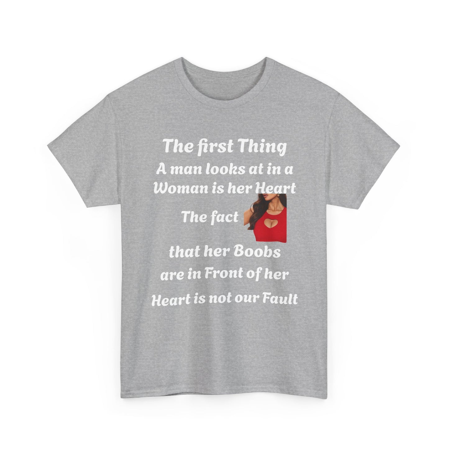 Heartfelt Humor Unisex Cotton Tee