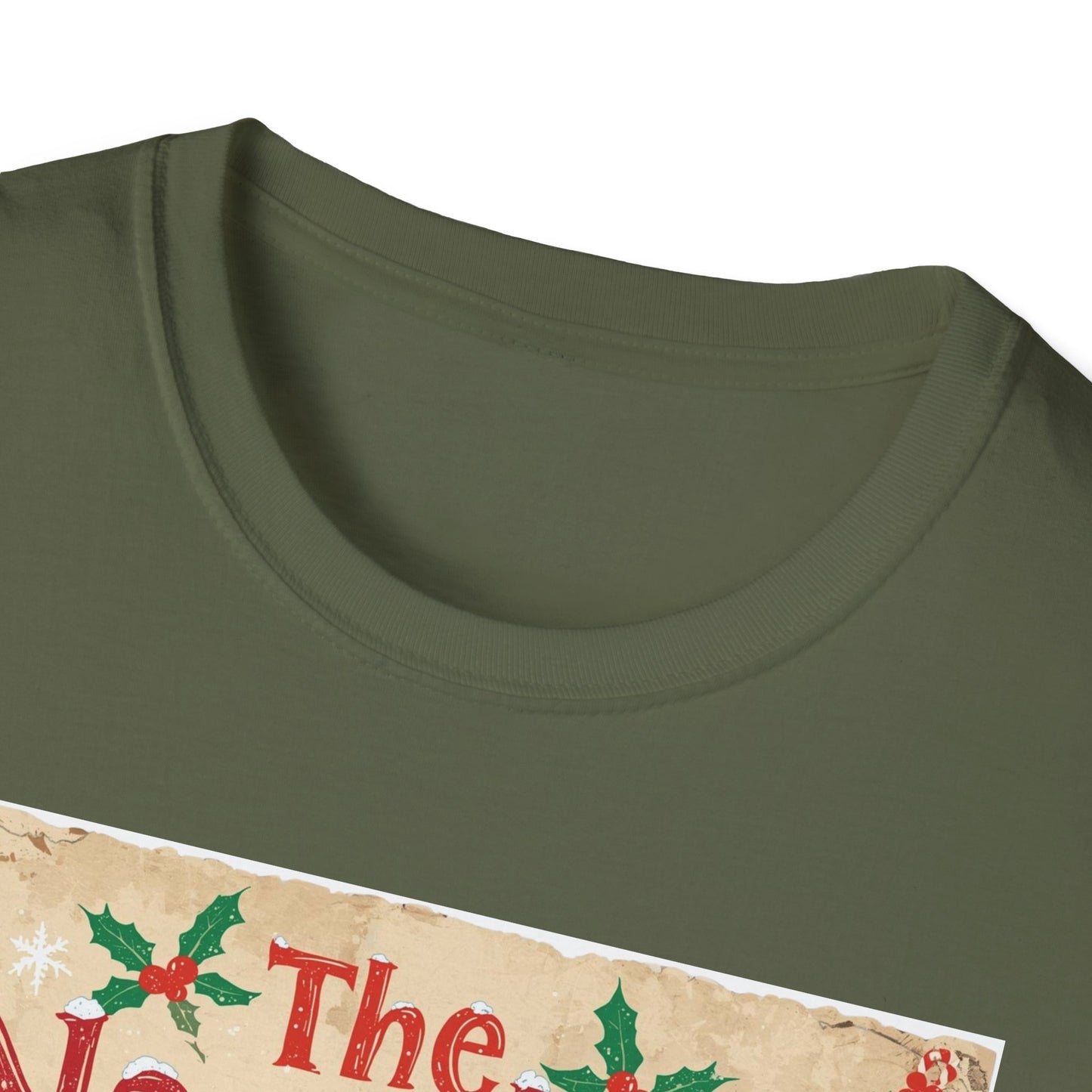 The Naughty List T-Shirt — Funny Santa Carrying Elf Christmas Tee