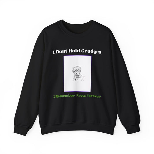 Artistic Reminder Crewneck Sweatshirt - Cozy Unisex Fashion, Gift for Students, Inspirational Apparel, Casual Layering, Everyday Wear