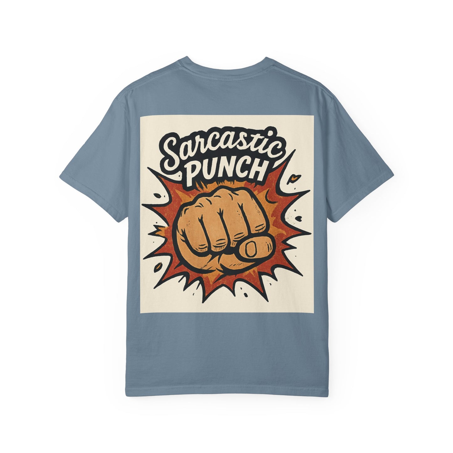 Sarcastic Punch T-Shirt - Humor Tee, Gift for Sarcasm Lovers, Unisex Apparel, Funny Graphic Top, Casual Wear