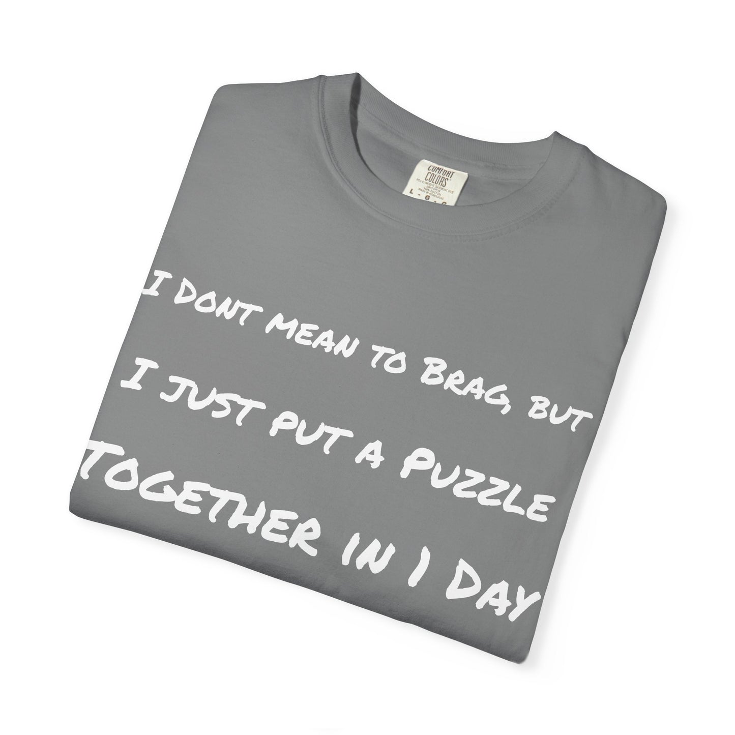Funny Puzzle Lover T-Shirt, Perfect Gift for Gamers, Unisex Humor Tee, Birthday Gift, Casual Wear