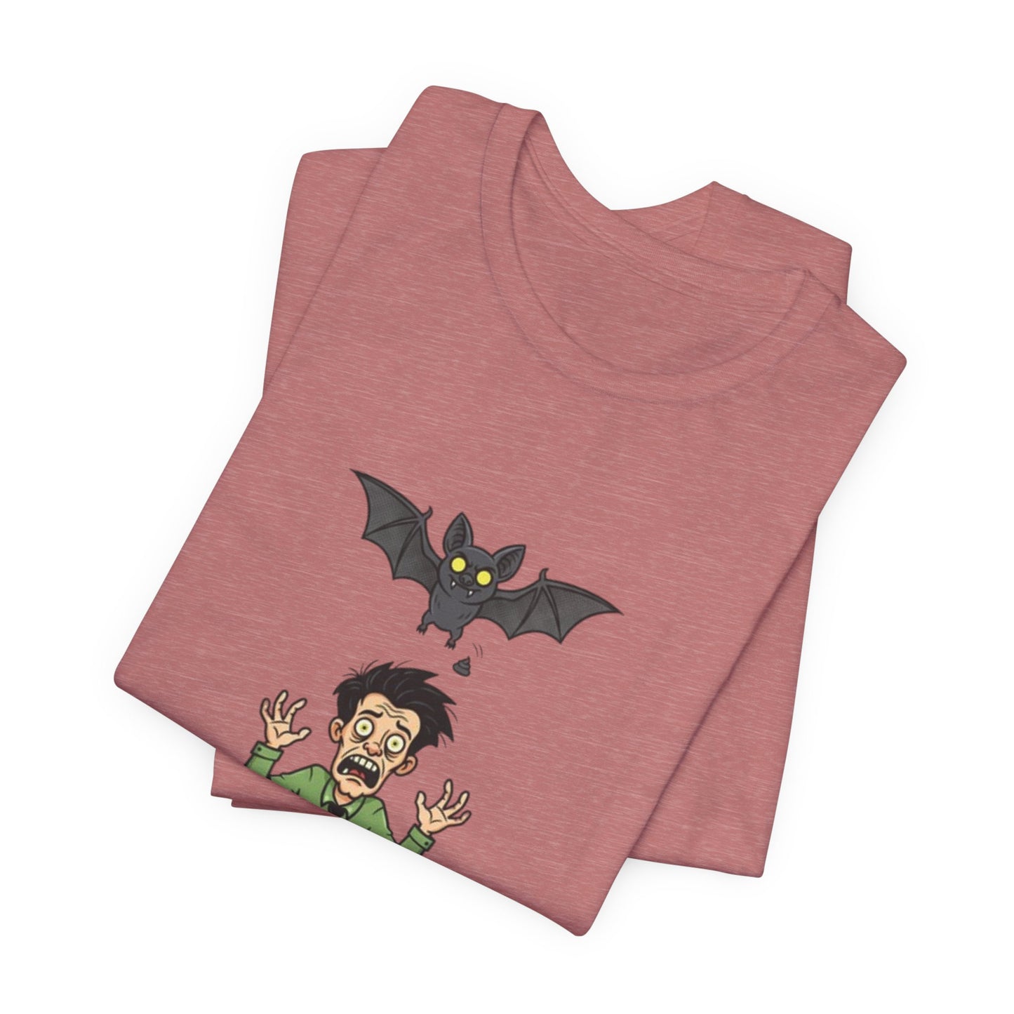 Batshit Crazy T‑Shirt — Funny Halloween Vampire/Bat Graphic Tee